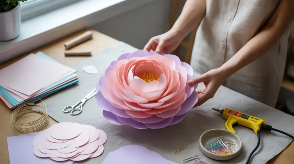 Paper Wall Flowers Paper Wall Flowers
