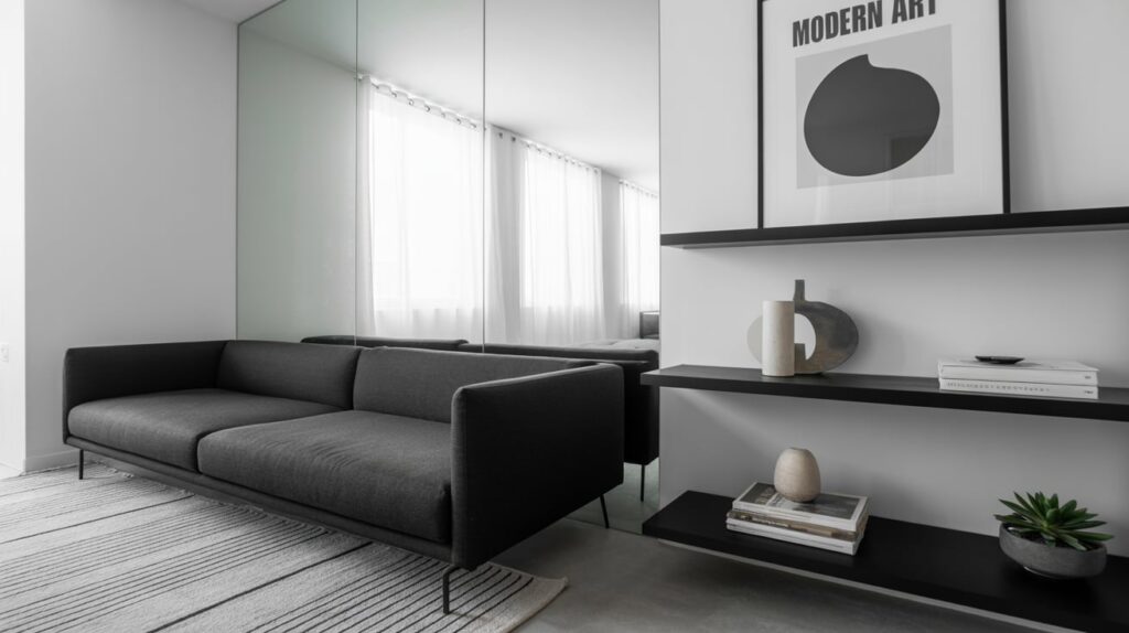 Black and White Living Room Ideas 