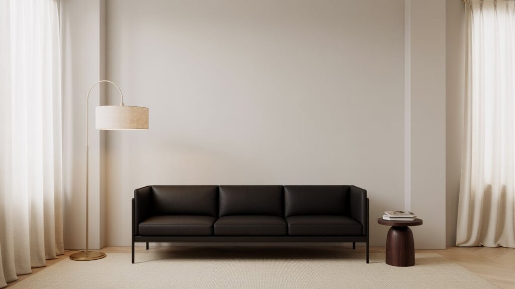 Black and White Living Room Ideas 