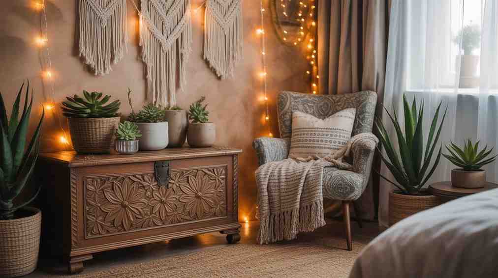 Boho Style Bedroom
